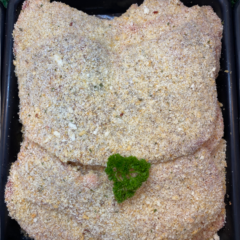 Crumbed Beef Schnitzel