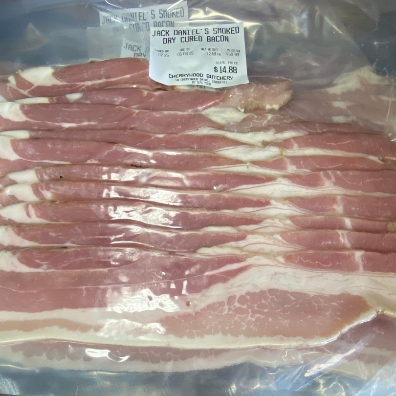Jack Daniel’s Smoked Dry Cured Bacon