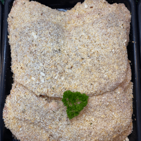 Crumbed Beef Schnitzel